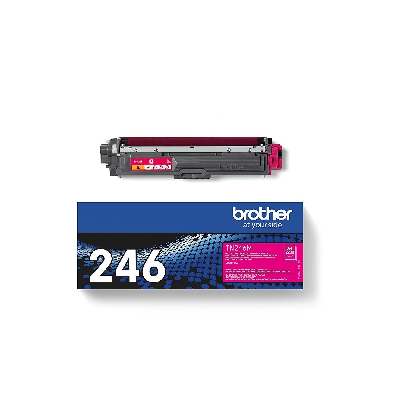 Brother Toner - TN-246M - Magenta, up to 2,200 pages ISO/IEC 19798 — Buy in Cyprus with Fast Delivery