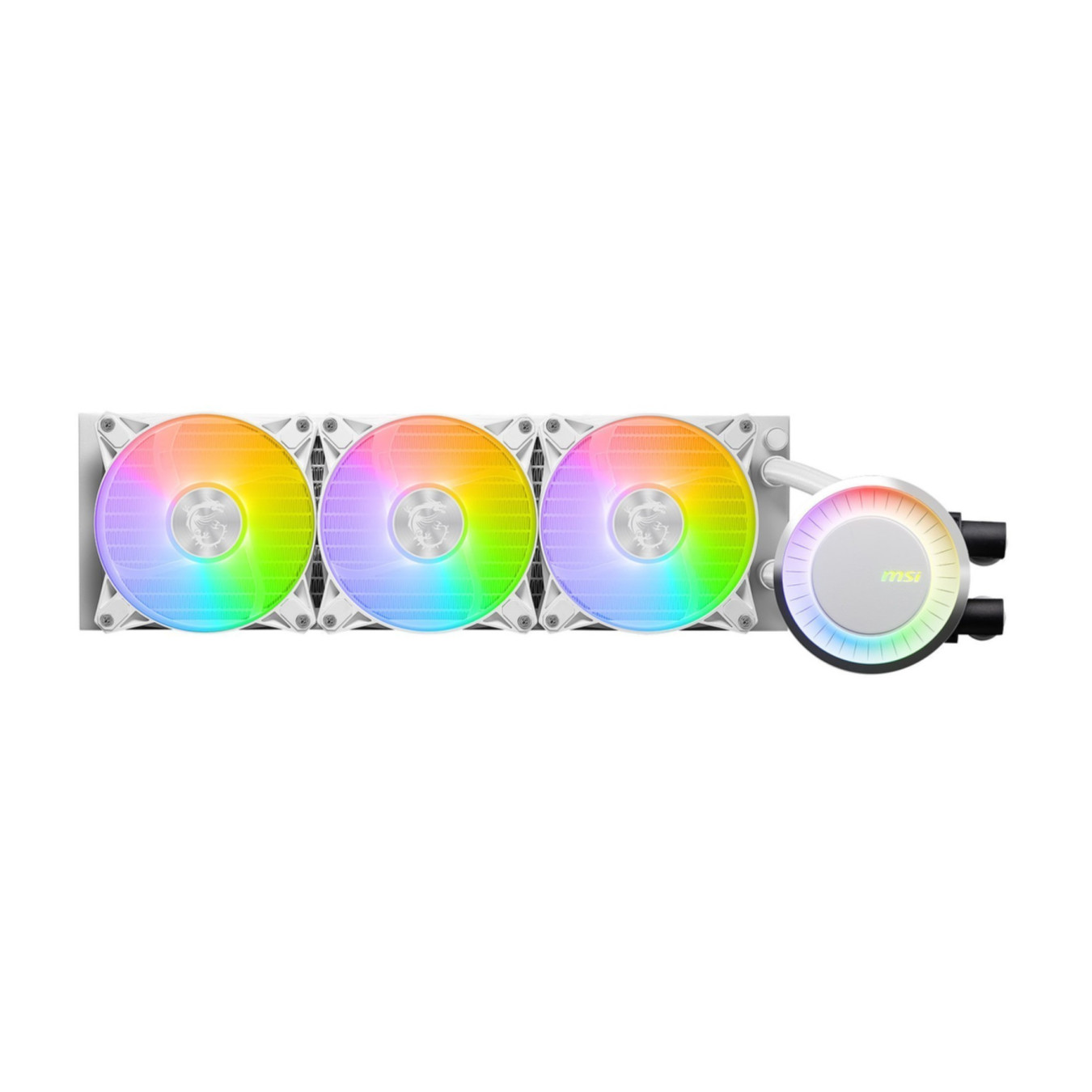 MSI MAG CORELIQUID E360 - 360mm AIO Liquid CPU Cooler - 3x120mm Fans, Rotatable Blockhead — Buy in Cyprus with Fast Delivery