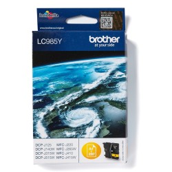 Buy Brother Ink - LC-985Y - Yellow, Up to 260 pages per ISO IEC 24711 in Cyprus, Nicosia, Limassol, Larnaka, Pafos