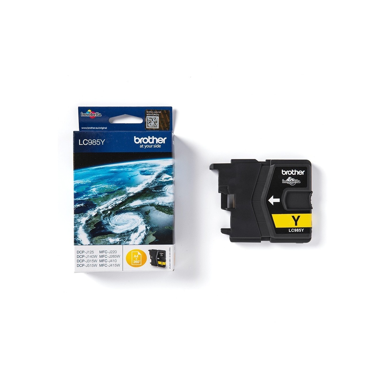 Brother Ink - LC-985Y - Yellow, Up to 260 pages per ISO IEC 24711 — Buy in Cyprus with Fast Delivery