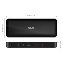 Club3D Thunderbolt 4 16-in-1 Docking Station - 4 Displays St Bu — Buy in Cyprus with Fast Delivery