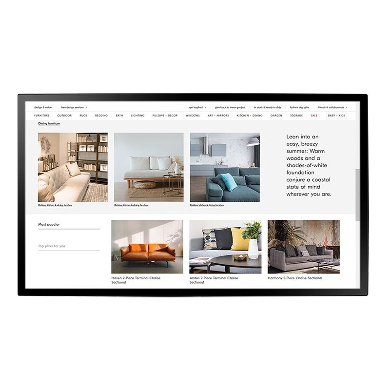 Buy AG neovo - TX-4302 - 109.2cm 10 Point Touch black in Cyprus, Nicosia, Limassol, Larnaka, Pafos