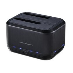 Buy Docking Station 2x HDD USB3 LC-Power in Cyprus, Nicosia, Limassol, Larnaka, Pafos