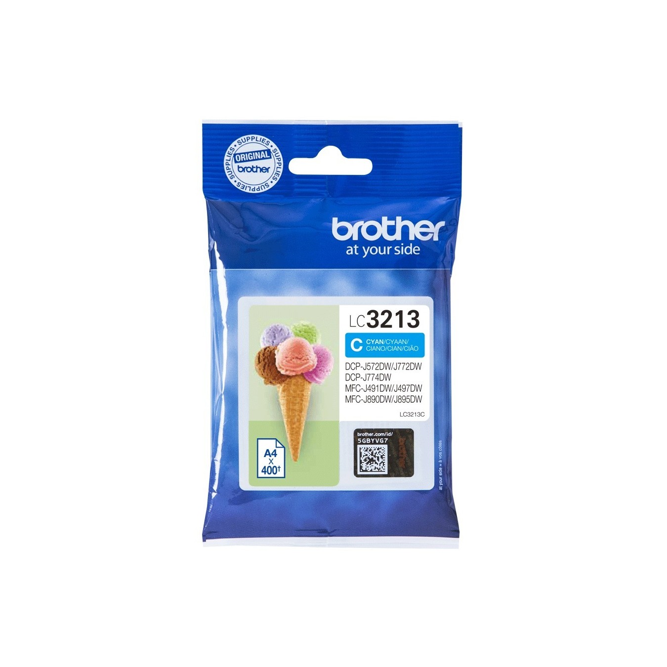 Brother Ink - LC-3213C - Cyan up to 400 pages per ISO/IEC 24711 — Buy in Cyprus with Fast Delivery