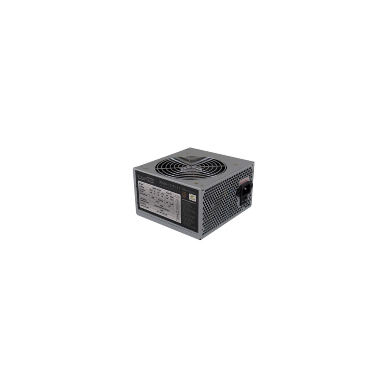 LC-Power Office Series LC600-12 V2.31 - 450W 80 PLUS Bronze ATX PSU, Non-Modular, Black — Buy in Cyprus with Fast Delivery