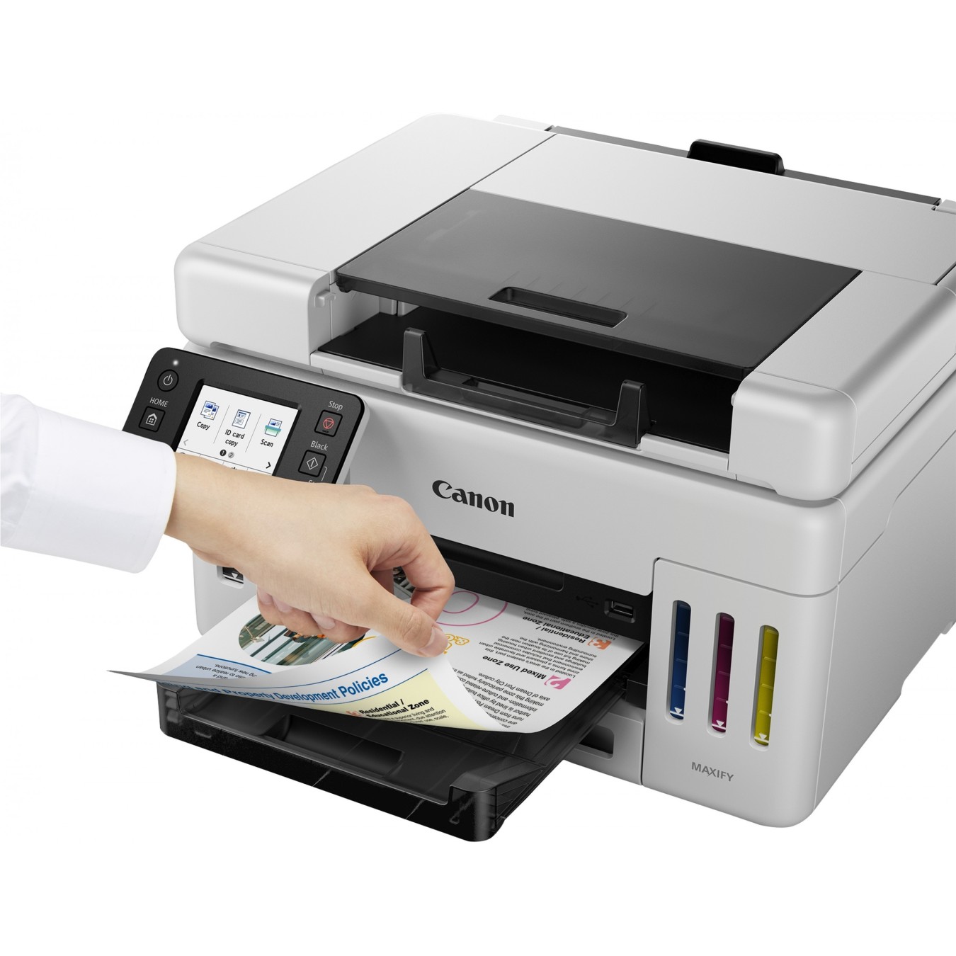 Canon MAXIFY Inkjet Multifunction Printer - GX6550 - Inkjet 3-in-1 A4 LAN WLAN Duplex DADF — Buy in Cyprus with Fast Delivery