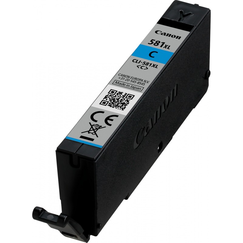 Buy Canon Ink - CLI-581XL - Cyan up to 170 pages per ISO IEC 29102 in Cyprus, Nicosia, Limassol, Larnaka, Pafos