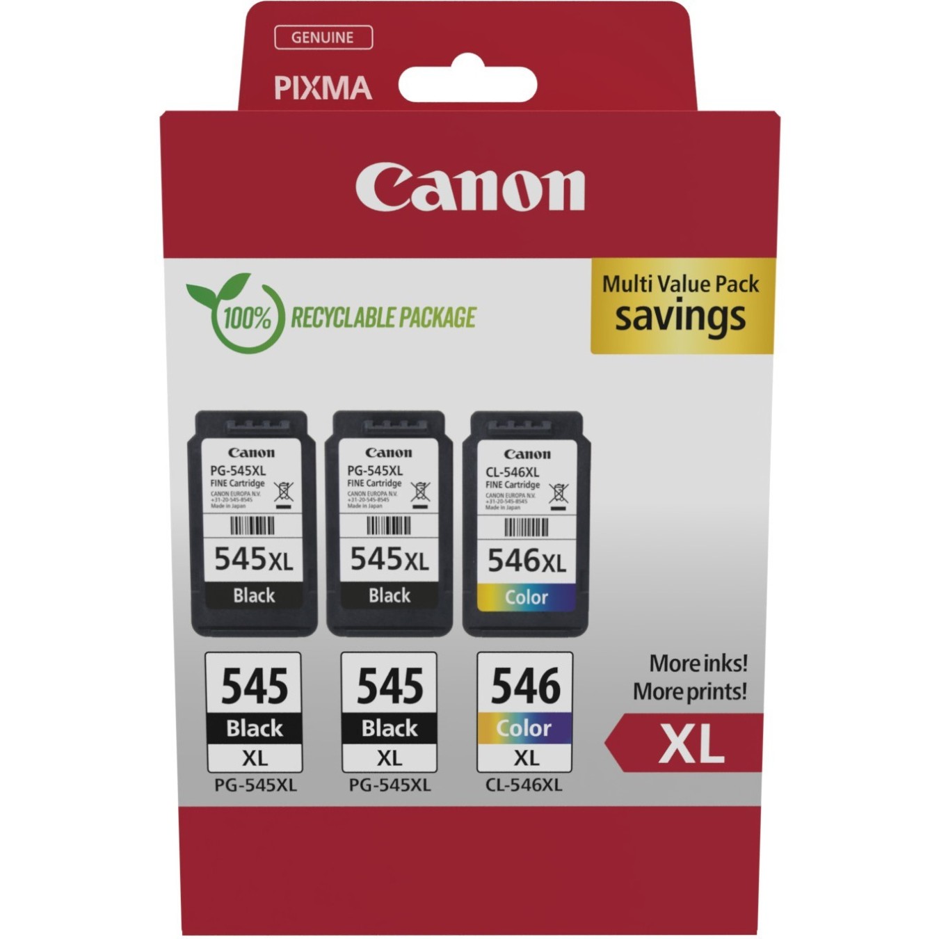 Canon Ink - 8283B013 - 3-piece multipack (2x Black Color) — Buy in Cyprus with Fast Delivery