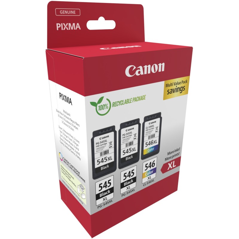 Buy Canon Ink - 8283B013 - 3-piece multipack (2x Black Color) in Cyprus, Nicosia, Limassol, Larnaka, Pafos