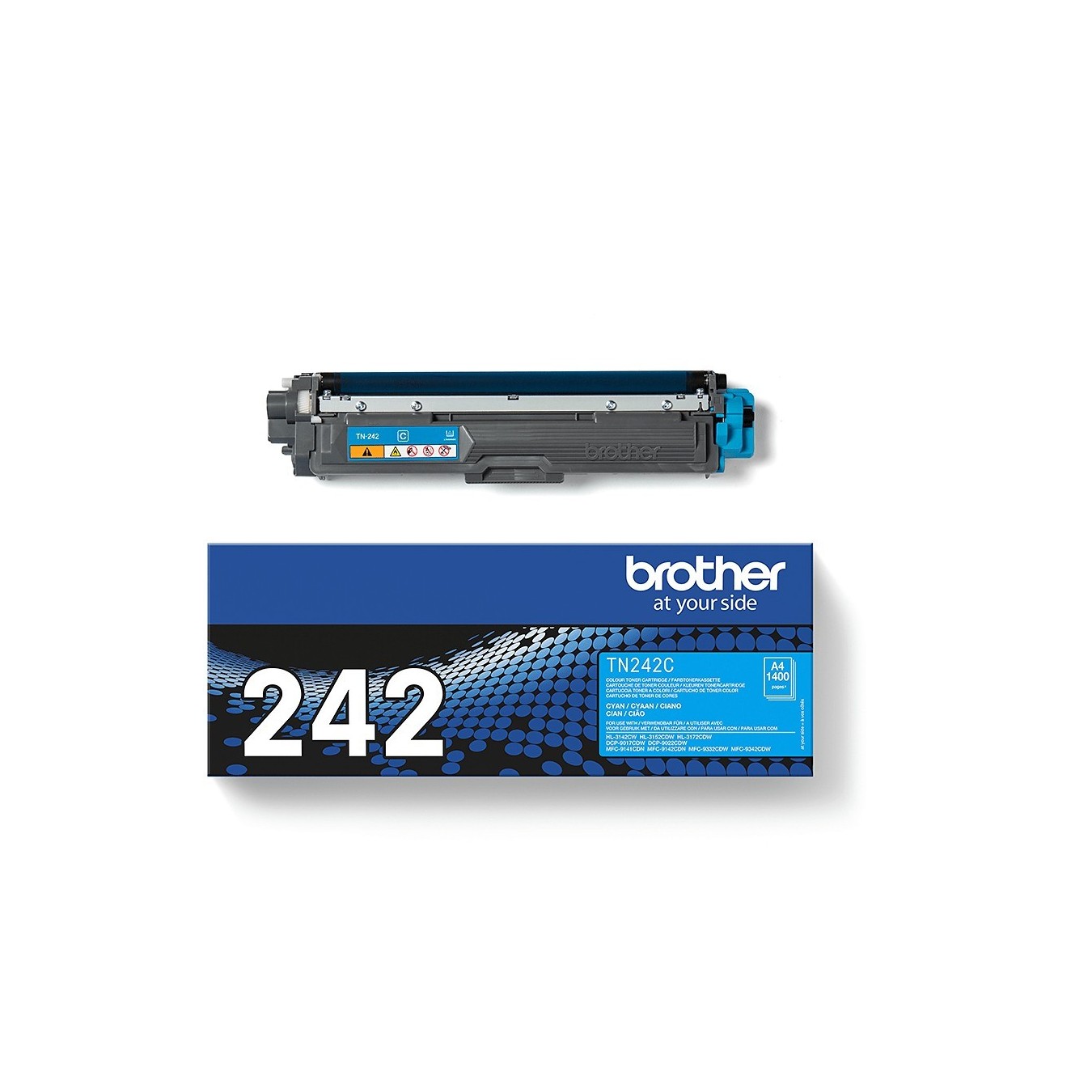 Brother Toner - TN-242C - Cyan - up to 1,400 pages (ISO/IEC 19798) — Buy in Cyprus with Fast Delivery