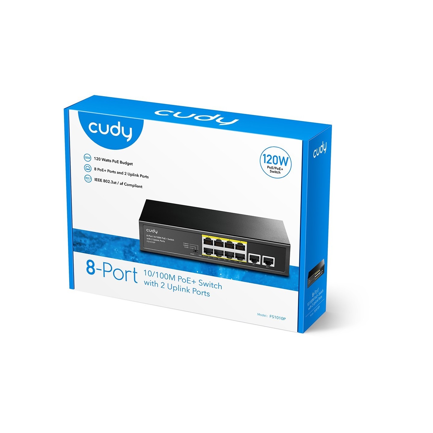 Cudy PoE+ - FS1010P - 8P — Buy in Cyprus with Fast Delivery