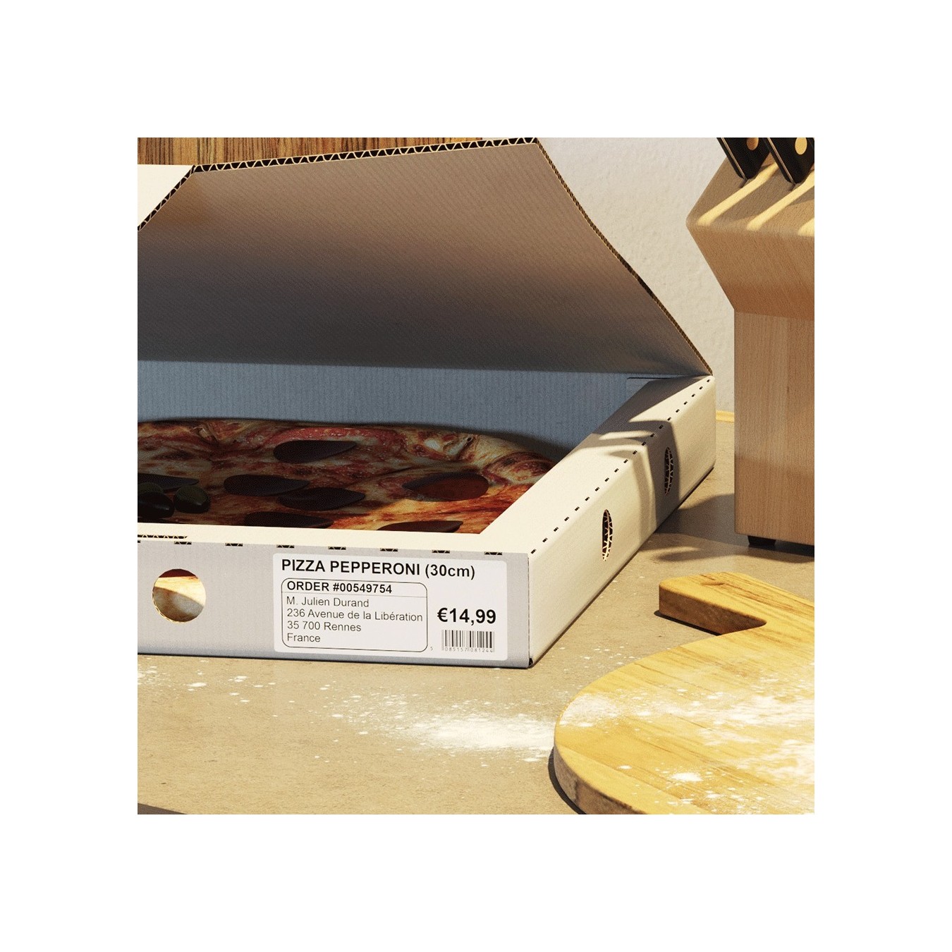 Brother Address Labels - DK11208 - 400 Sheets — Buy in Cyprus with Fast Delivery