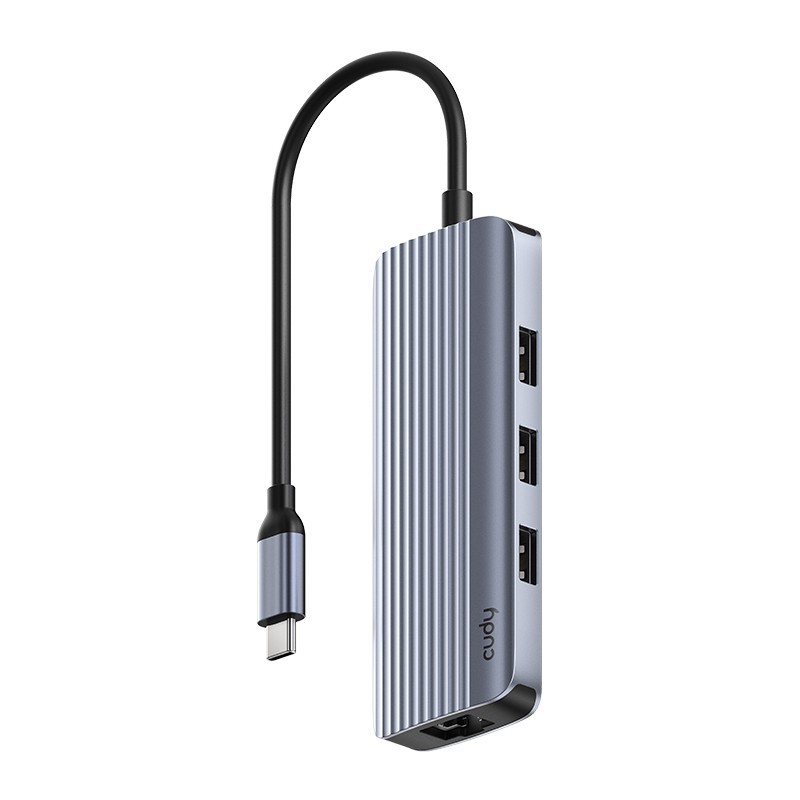 Buy Cudy 6-IN-1 USB-C Hub with GbE & 4K60Hz HDMI - 6-IN-1 USB-C Hub with GbE & 4... in Cyprus, Nicosia, Limassol, Larnaka, Pafos