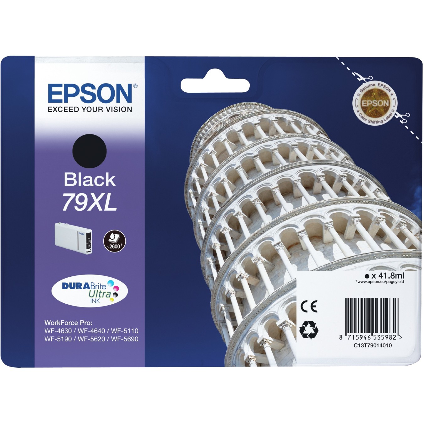 Epson Ink 79 - T7901 - Black XL — Buy in Cyprus with Fast Delivery