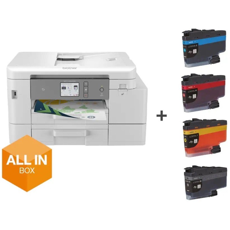 Buy T Brother Multifunction Device - MFC-J4540DWXL - 4in1 A4 LAN WiFi NFC ADF Du... in Cyprus, Nicosia, Limassol, Larnaka, Pafos
