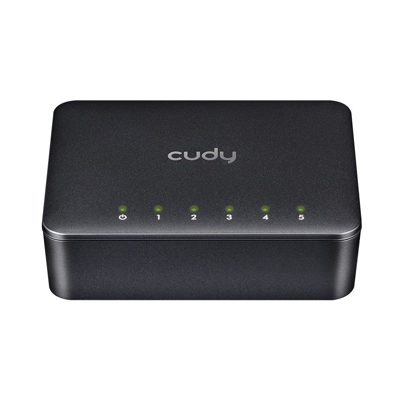 Cudy Switch Gigabit Ethernet 5-Ports Desktop GS105D with UK Plug — Buy in Cyprus with Fast Delivery