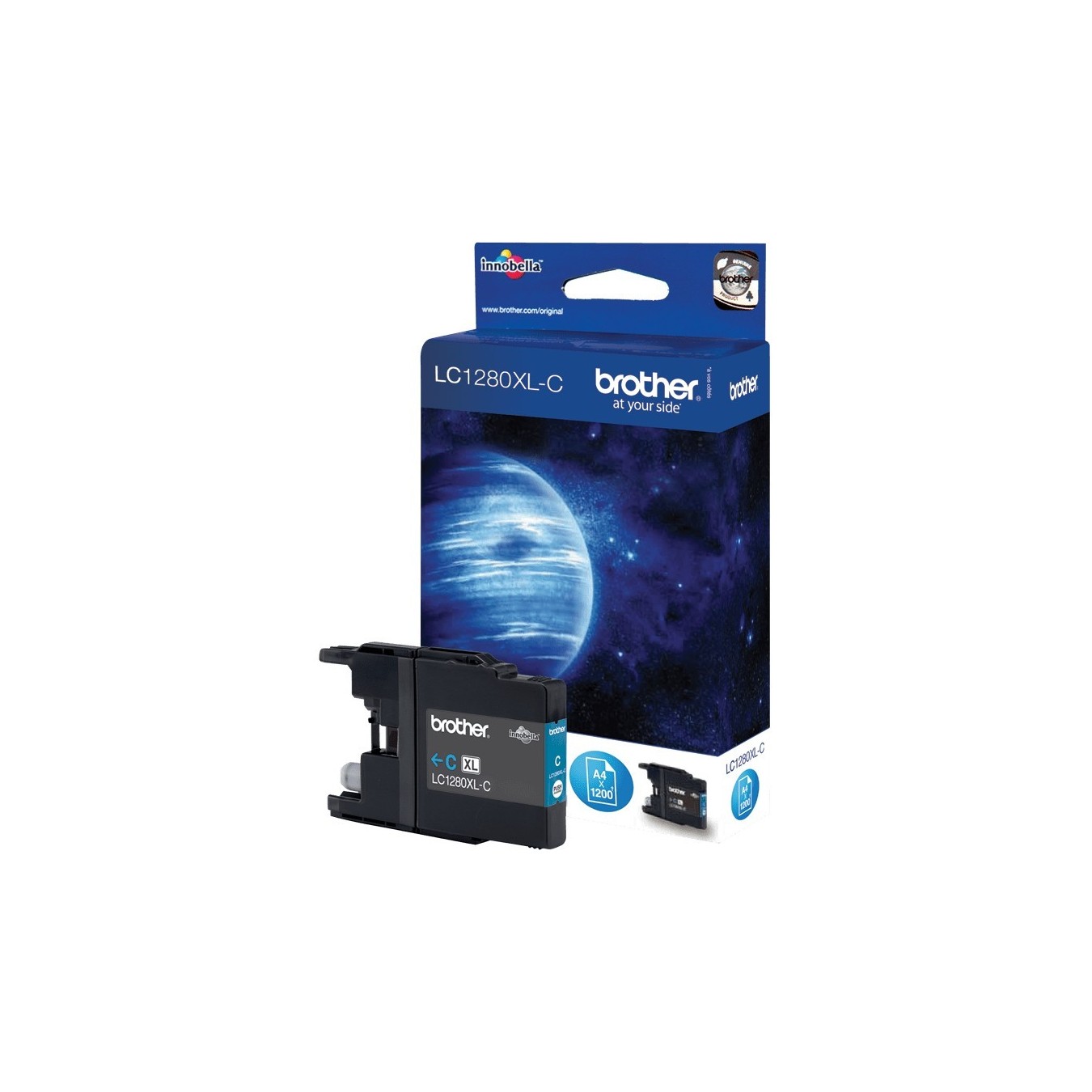 Brother Ink - LC-1280XLC - Cyan — Buy in Cyprus with Fast Delivery
