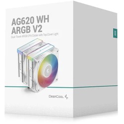 DeepCool AG620 White ARGB V2 CPU Air Cooler (Boxed) — Buy in Cyprus with Fast Delivery