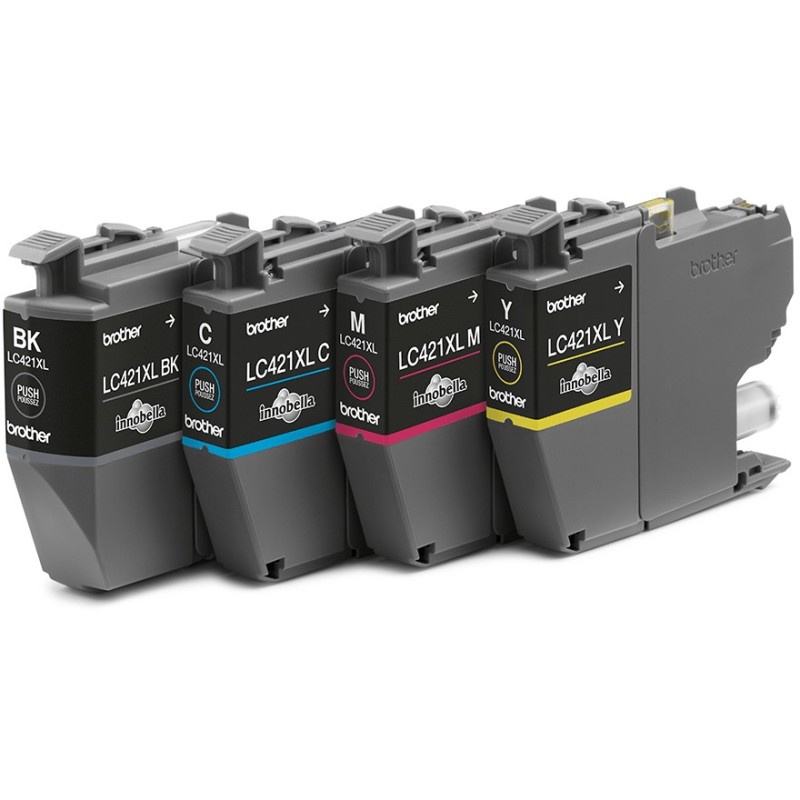 Buy Brother 4-pack of Black Cyan Magenta and Yellow 500-page high capacity ink c... in Cyprus, Nicosia, Limassol, Larnaka, Pafos
