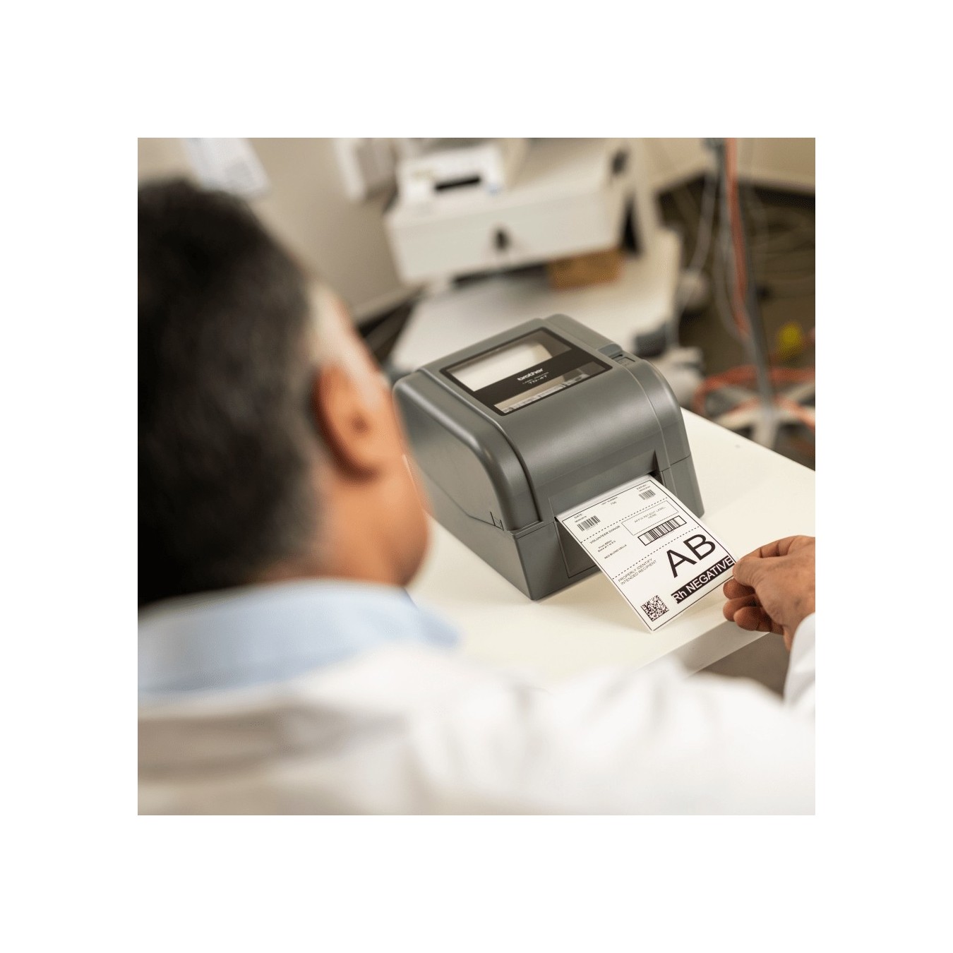 Brother Label Printer - TD-4520TN - Label Printer — Buy in Cyprus with Fast Delivery