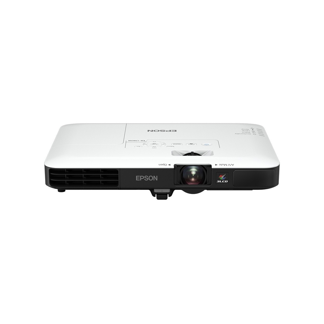 EPSON Projector - EB-1780W - 1280x800 WXGA 16:10 LCD-Digital 3000-Lumen VGA HDMI USB-A USB-B Speaker White