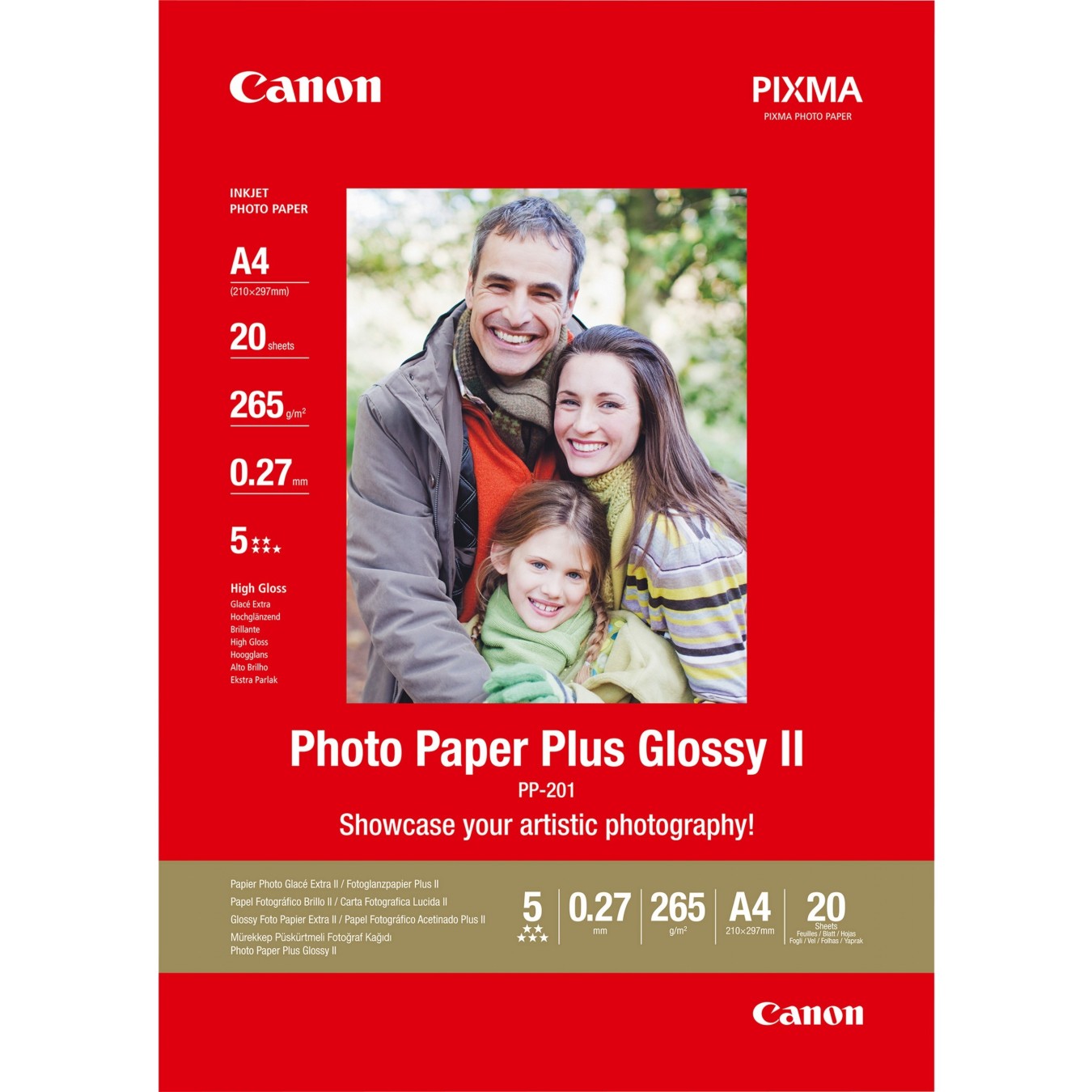 Canon Photo Paper - 2311B019 - A4 — Buy in Cyprus with Fast Delivery