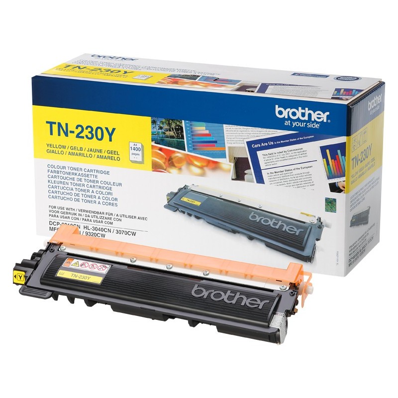 Buy Toner Brother - TN-230Y - HL-3040CN 3070CW. MFC-9120CN 9320CW in Cyprus, Nicosia, Limassol, Larnaka, Pafos