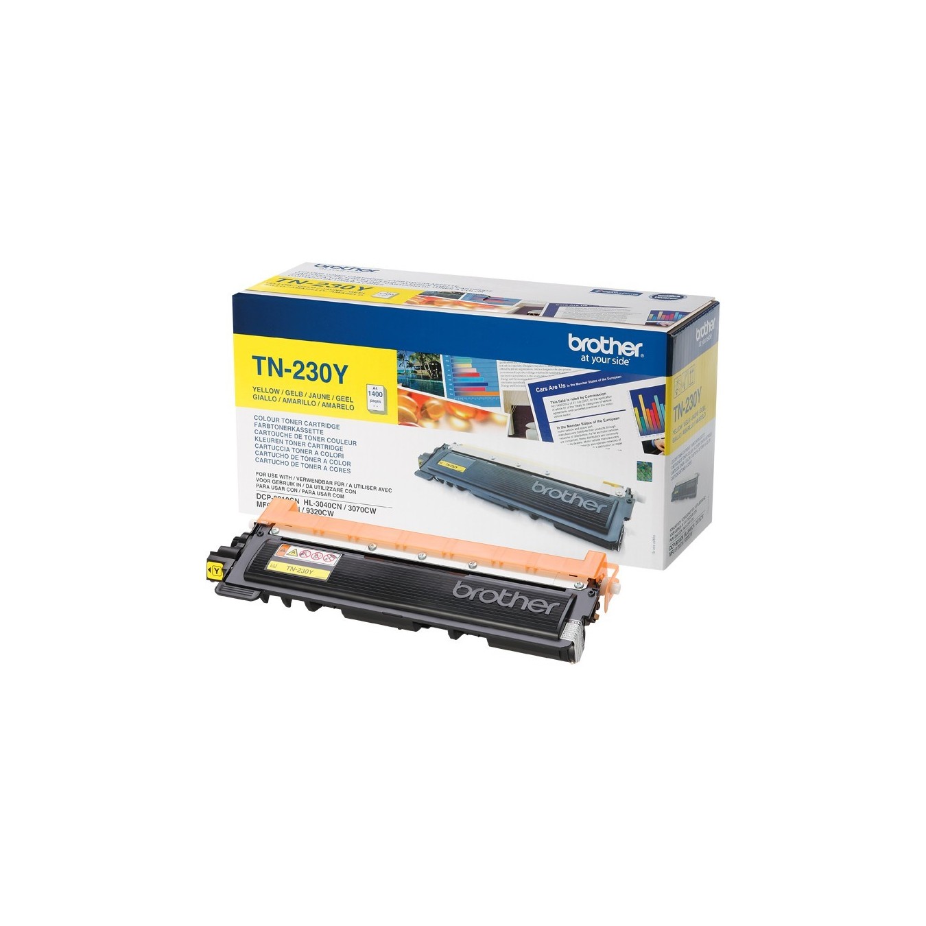 Toner Brother - TN-230Y - HL-3040CN 3070CW. MFC-9120CN 9320CW — Buy in Cyprus with Fast Delivery