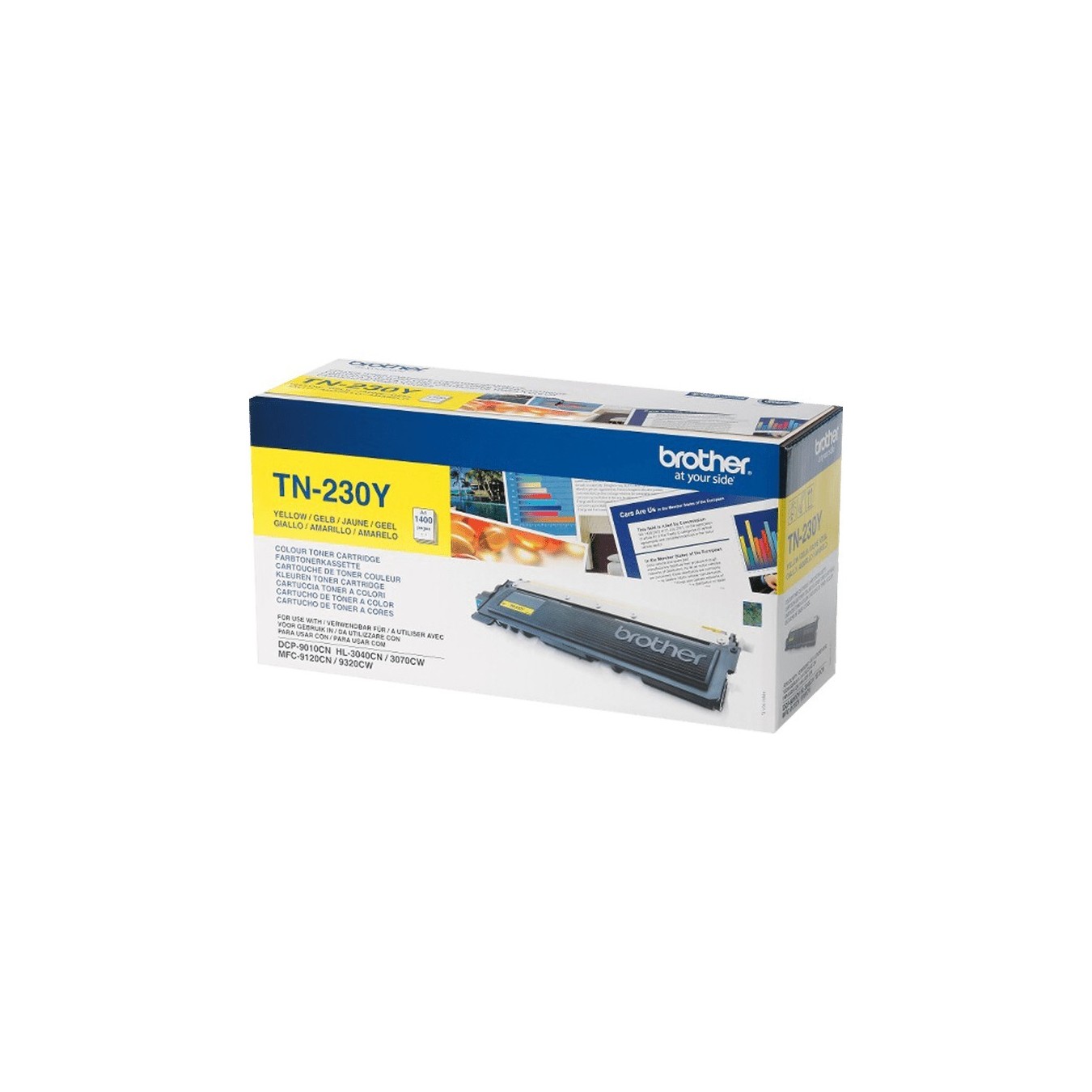 Toner Brother - TN-230Y - HL-3040CN 3070CW. MFC-9120CN 9320CW — Buy in Cyprus with Fast Delivery