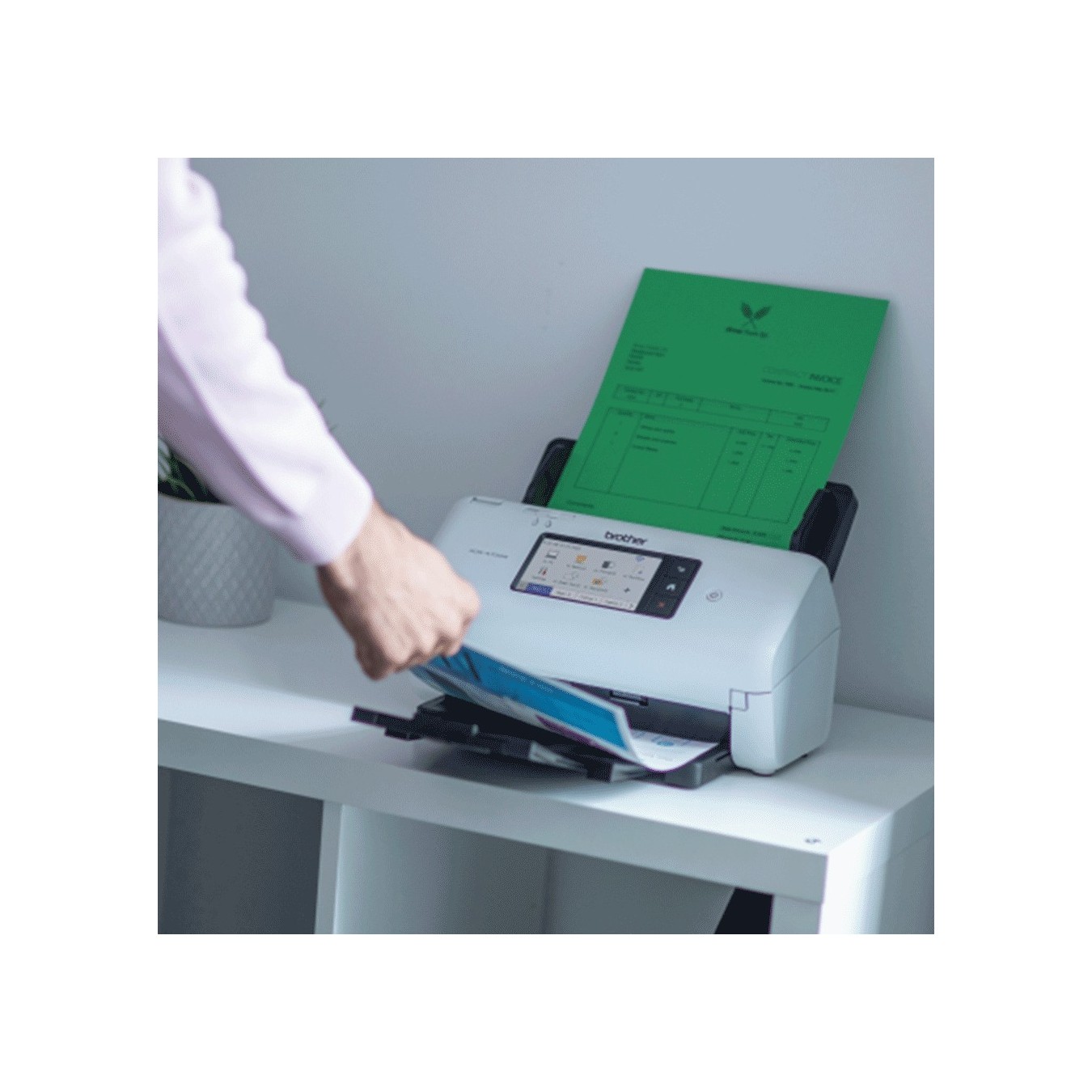 Brother Document Scanner - ADS-4700W - LAN, WLAN, Duplex — Buy in Cyprus with Fast Delivery