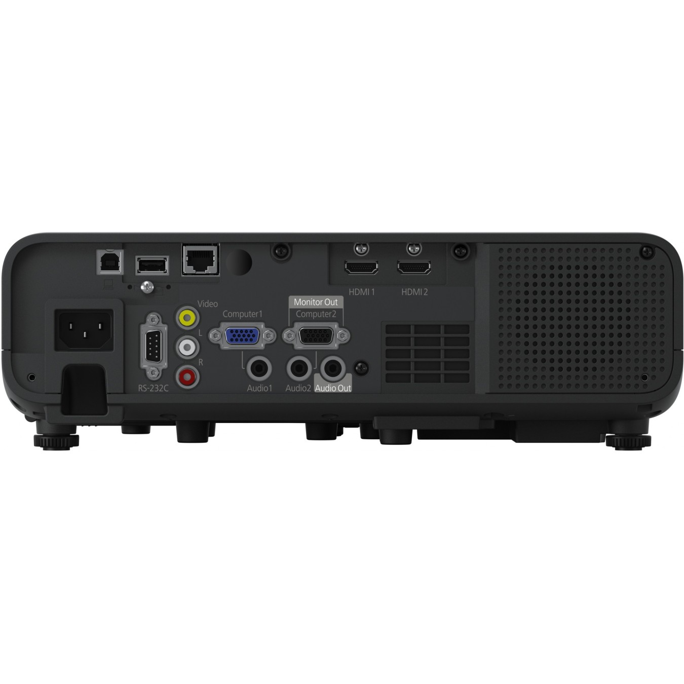 Epson Projector - EB-L265F - 1080p 3-LCD Laser 4600 Lumen 16:9 VGA HDMI USB composite video Speaker Full HD Black