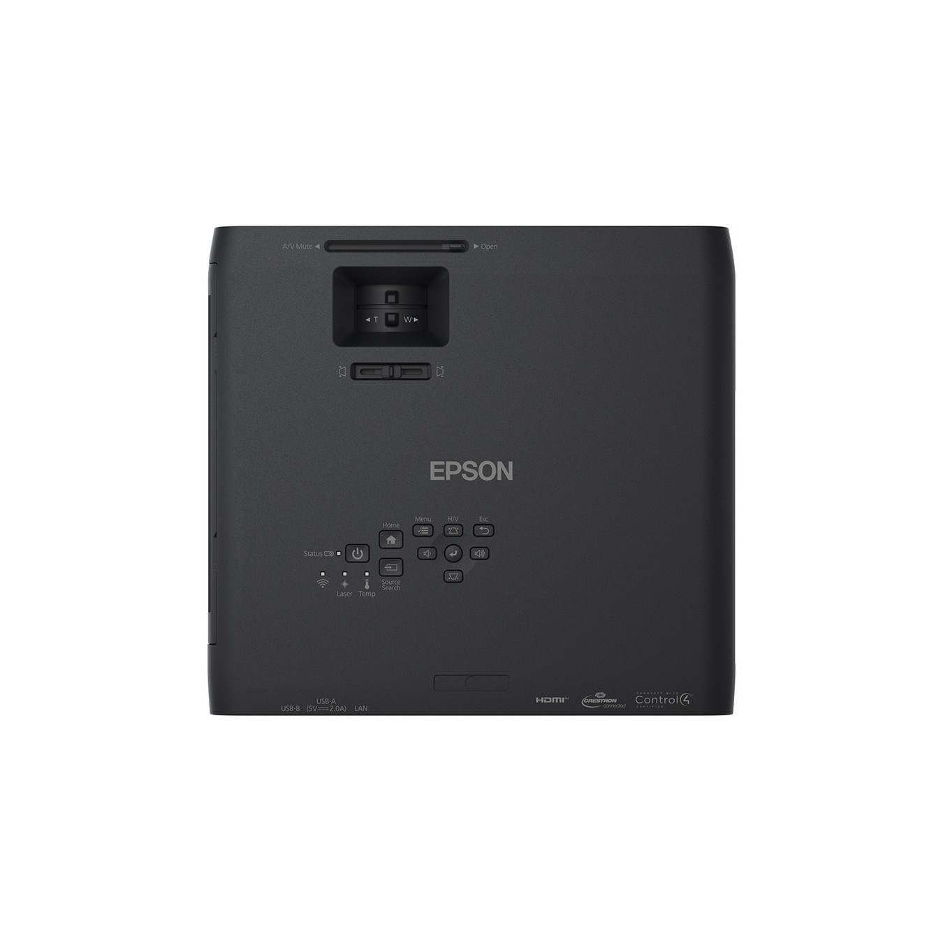 Epson Projector - EB-L265F - 1080p 3-LCD Laser 4600 Lumen 16:9 VGA HDMI USB composite video Speaker Full HD Black