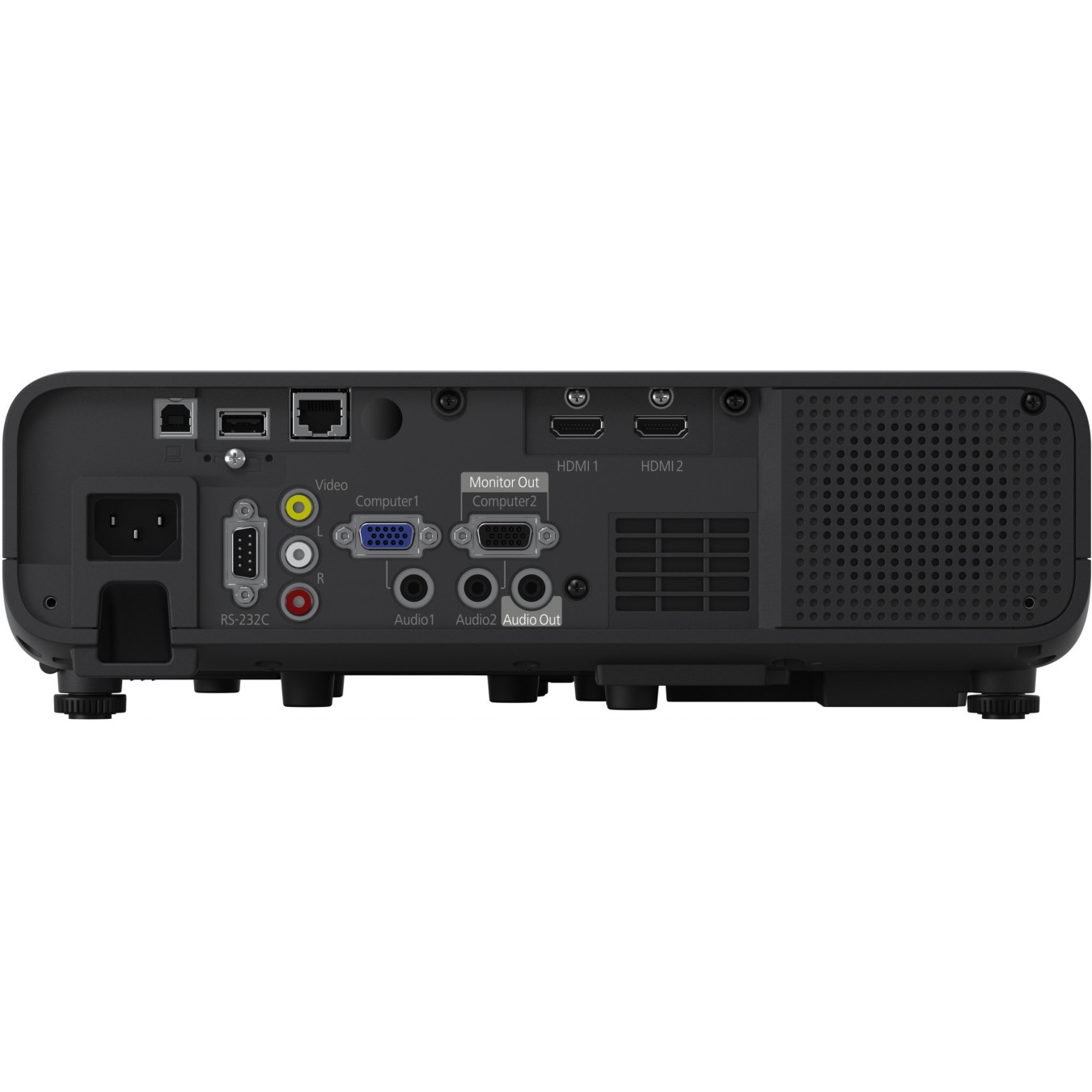 Epson Projector - EB-L265F - 1080p 3-LCD Laser 4600 Lumen 16:9 VGA HDMI USB composite video Speaker Full HD Black