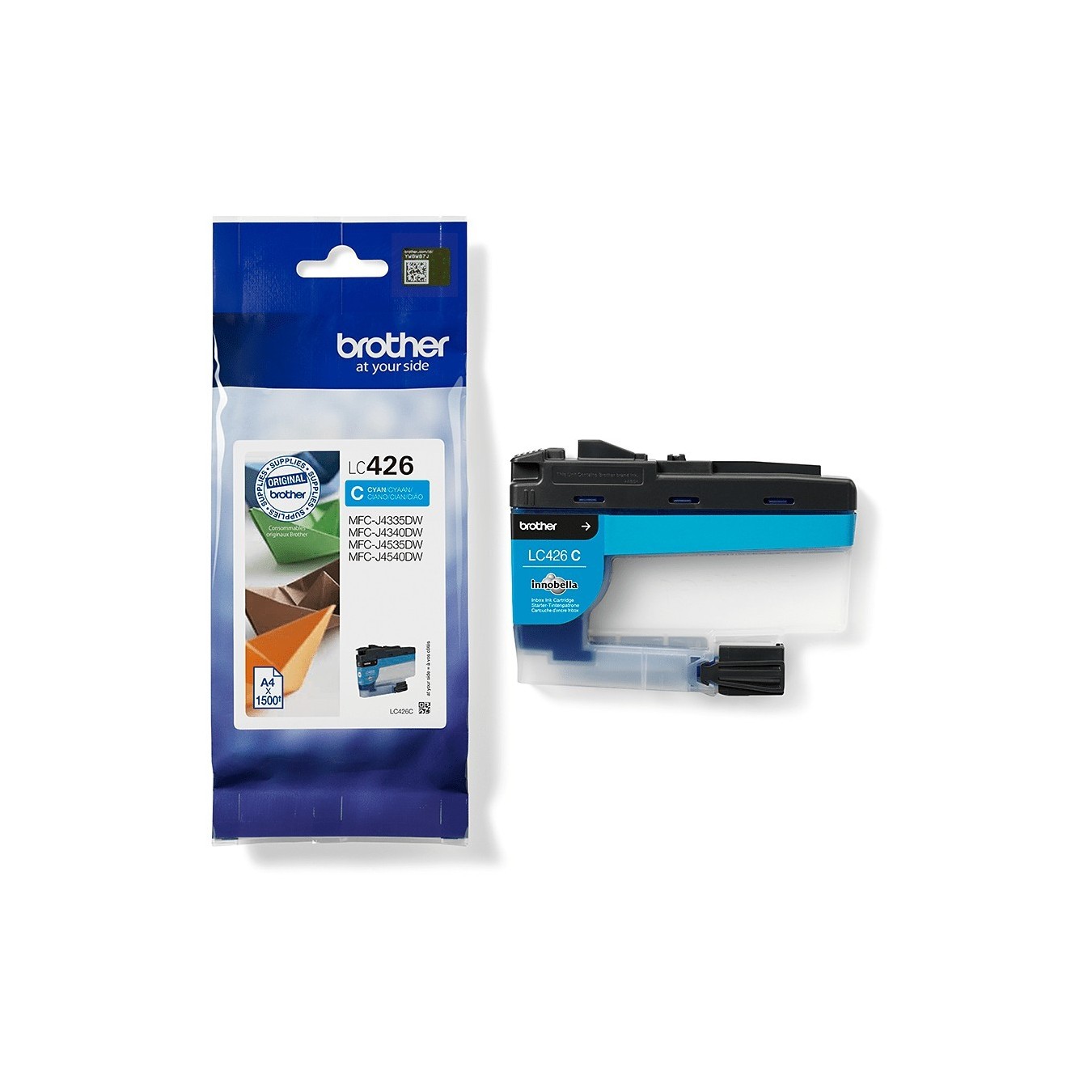 Brother Ink - LC-426C - Cyan up to 1,500 pages per ISO IEC 24711 — Buy in Cyprus with Fast Delivery