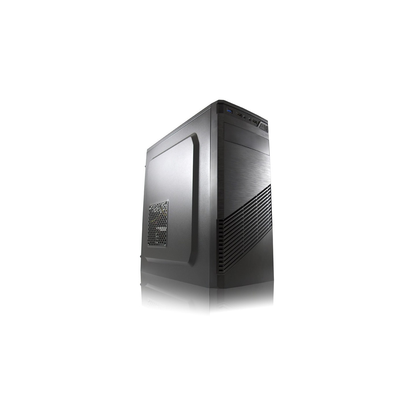 LC-Power LC-7037B-ON Midi Tower ATX PC Case Black (Boxed) — Buy in Cyprus with Fast Delivery