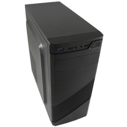 LC-Power LC-7037B-ON Midi Tower ATX PC Case Black (Boxed) — Buy in Cyprus with Fast Delivery