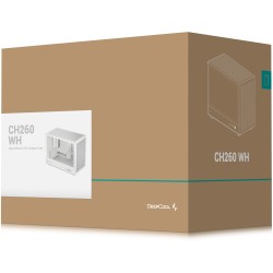 DeepCool CH260 White Micro ATX PC Case (Boxed) — Buy in Cyprus with Fast Delivery