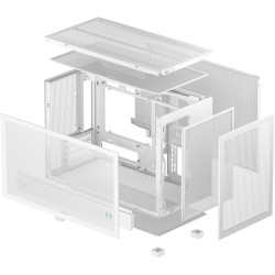 DeepCool CH260 White Micro ATX PC Case (Boxed) — Buy in Cyprus with Fast Delivery