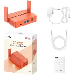 Buy Cudy Wireless Mini VPN Router - AC1200 - with USB in Cyprus, Nicosia, Limassol, Larnaka, Pafos