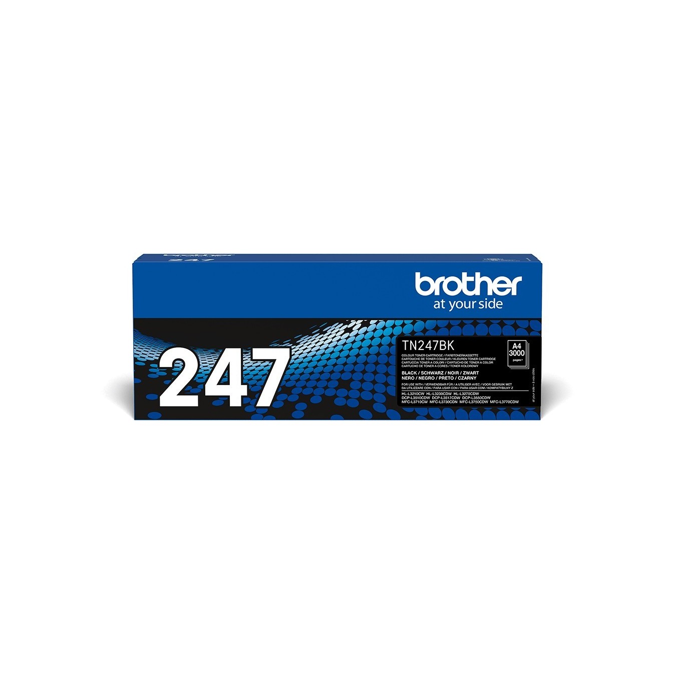 Brother Toner - TN-247BK - Black up to 3,000 pages per ISO IEC 19798 — Buy in Cyprus with Fast Delivery