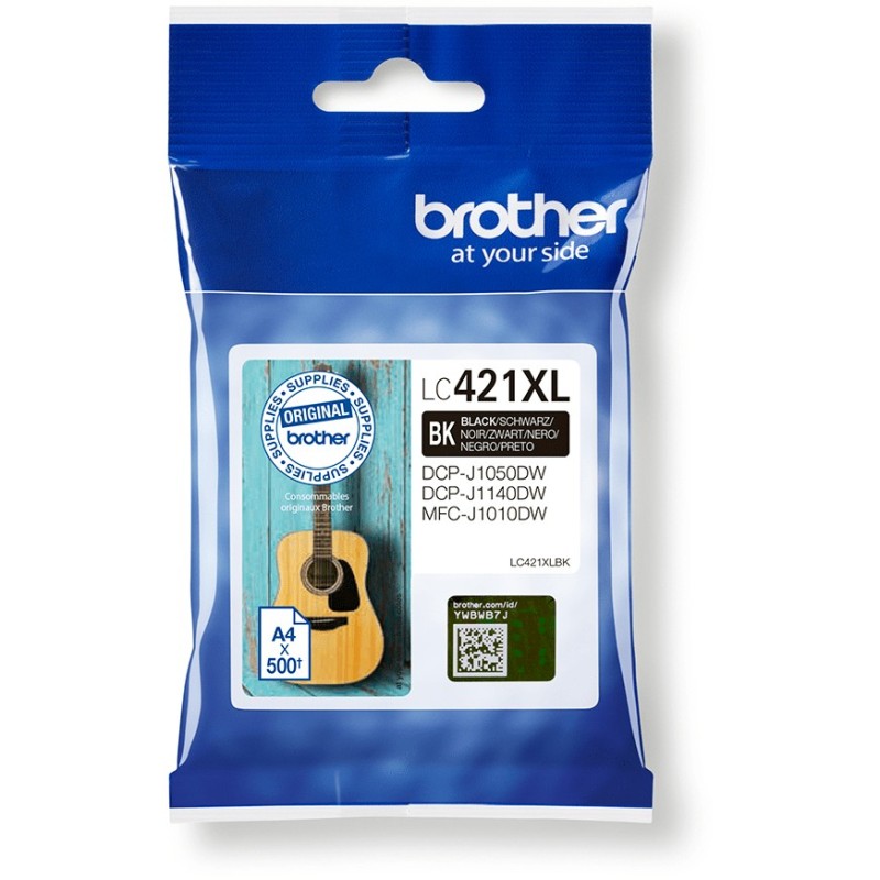 Buy Brother Ink Cartridge - Black, 500-page high capacity, for DCP-J1050DW, MFC-... in Cyprus, Nicosia, Limassol, Larnaka, Pafos