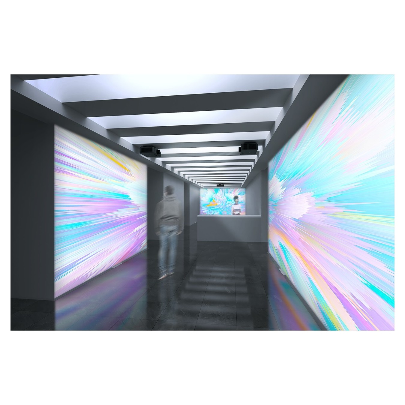 Epson Laser 16:10 5200-Lumen VGA HDMI USB Speaker WUXGA White (1920 x 1200) - EB-L530U - Laser