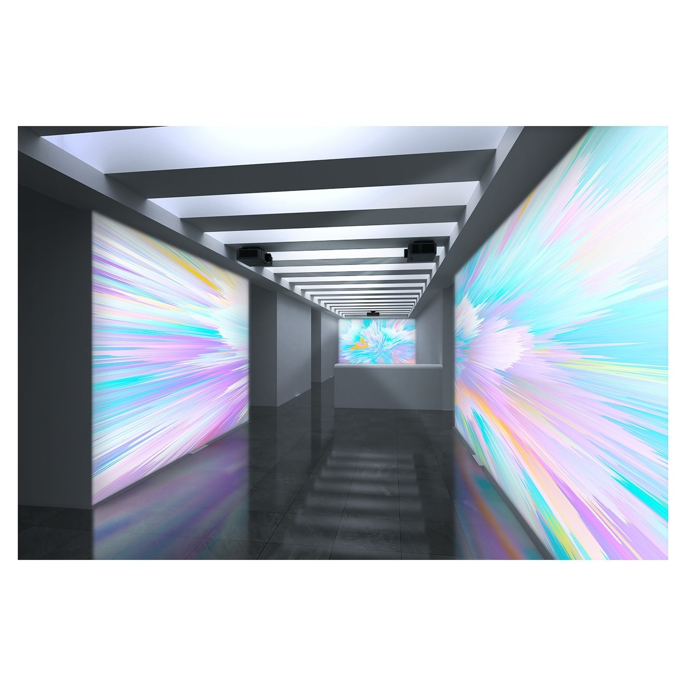 Epson Laser 16:10 5200-Lumen VGA HDMI USB Speaker WUXGA White (1920 x 1200) - EB-L530U - Laser
