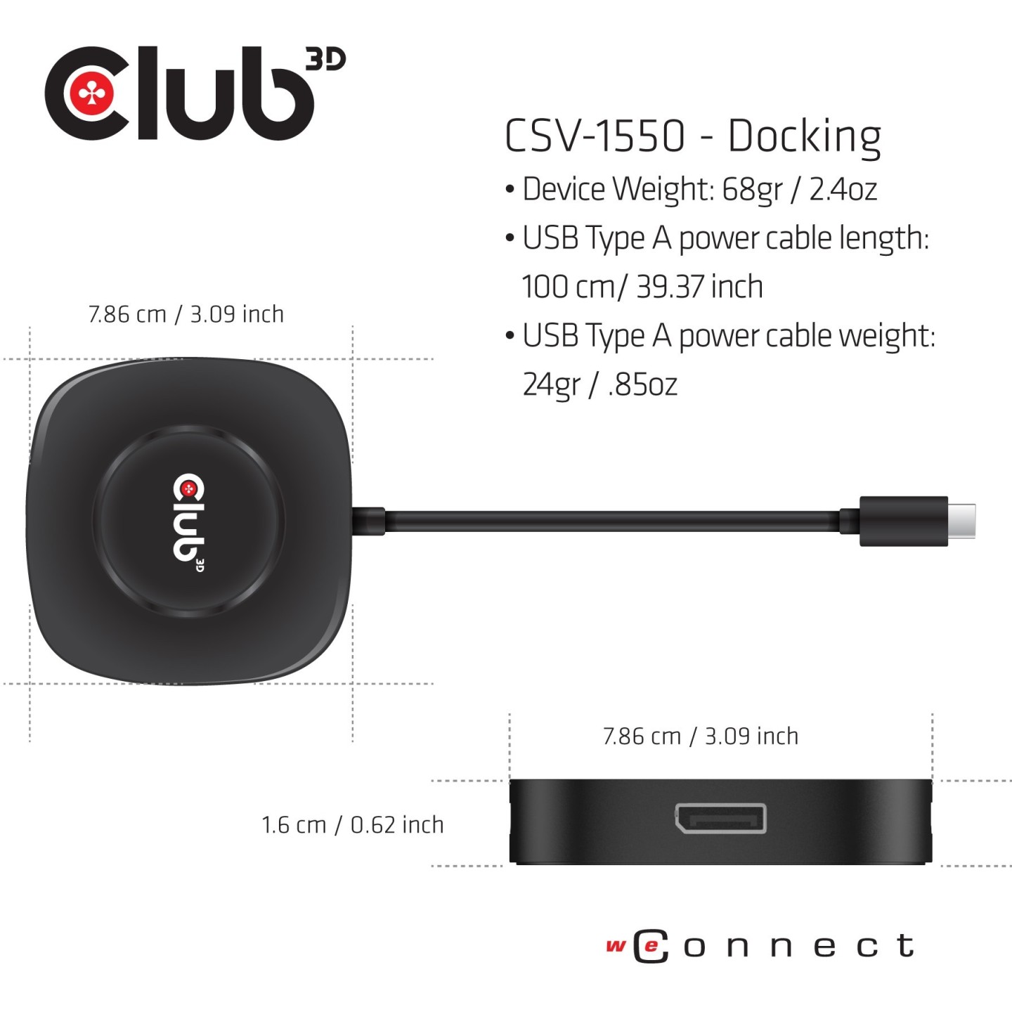 Club3D MST-Hub USB 3.2 Type-C to 3x DisplayPort 1.4 St Bu retail - MST Hub — Buy in Cyprus with Fast Delivery