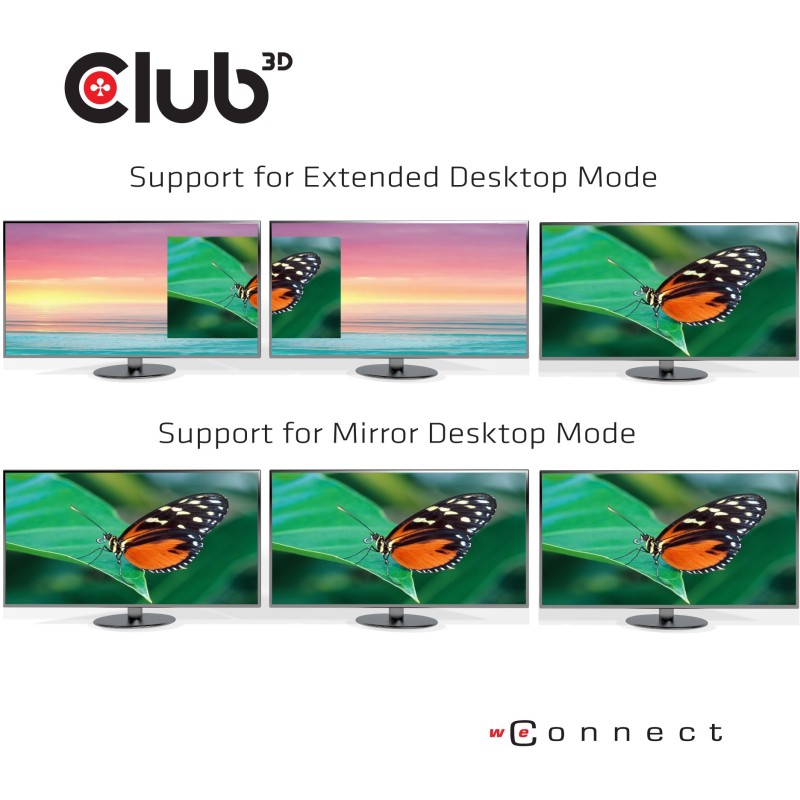 Buy Club3D MST-Hub USB 3.2 Type-C to 3x DisplayPort 1.4 St Bu retail - MST Hub in Cyprus, Nicosia, Limassol, Larnaka, Pafos