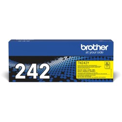 Buy Brother Toner - TN-242Y - Yellow, up to 1,400 pages per ISO/IEC 19798 in Cyprus, Nicosia, Limassol, Larnaka, Pafos