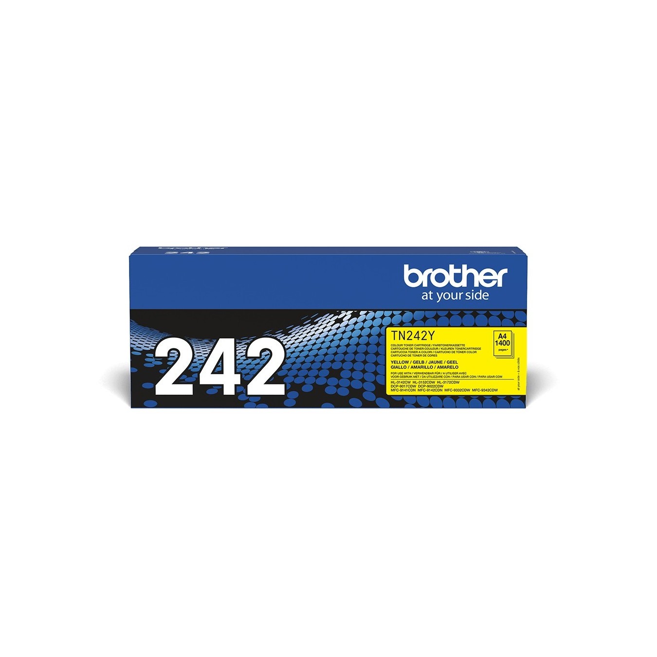 Brother Toner - TN-242Y - Yellow, up to 1,400 pages per ISO/IEC 19798 — Buy in Cyprus with Fast Delivery