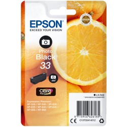 Buy Epson - 33 - Photo Black NEW PACKAGING in Cyprus, Nicosia, Limassol, Larnaka, Pafos