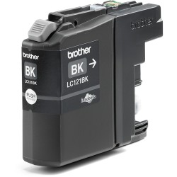 Buy Brother Ink - LC-121BK - Black up to 300 pages per ISO IEC 24711 in Cyprus, Nicosia, Limassol, Larnaka, Pafos