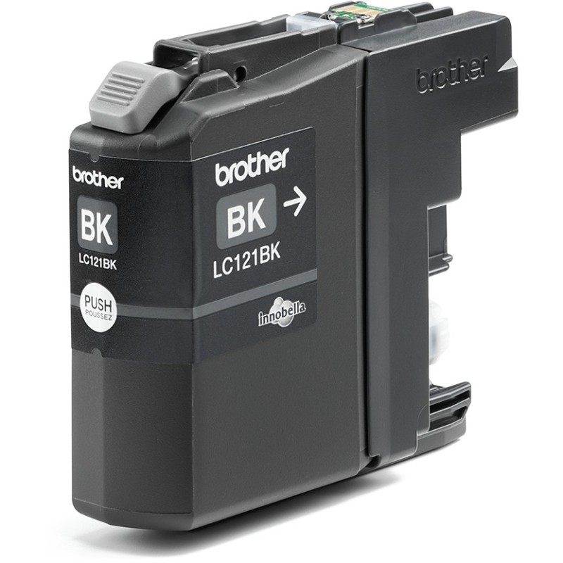 Buy Brother Ink - LC-121BK - Black up to 300 pages per ISO IEC 24711 in Cyprus, Nicosia, Limassol, Larnaka, Pafos